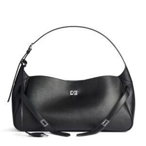 Balenciaga Bel Air Medium Shoulder Bag Black